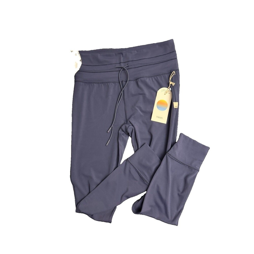 Vuori Daily Form Legging Blue Coast Sz Large 7/8 Length New with Tags